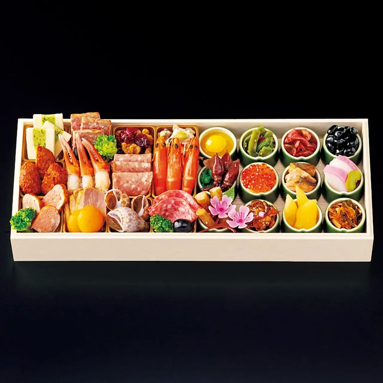 Japanese-Western Hors d'oeuvre One-tier Box