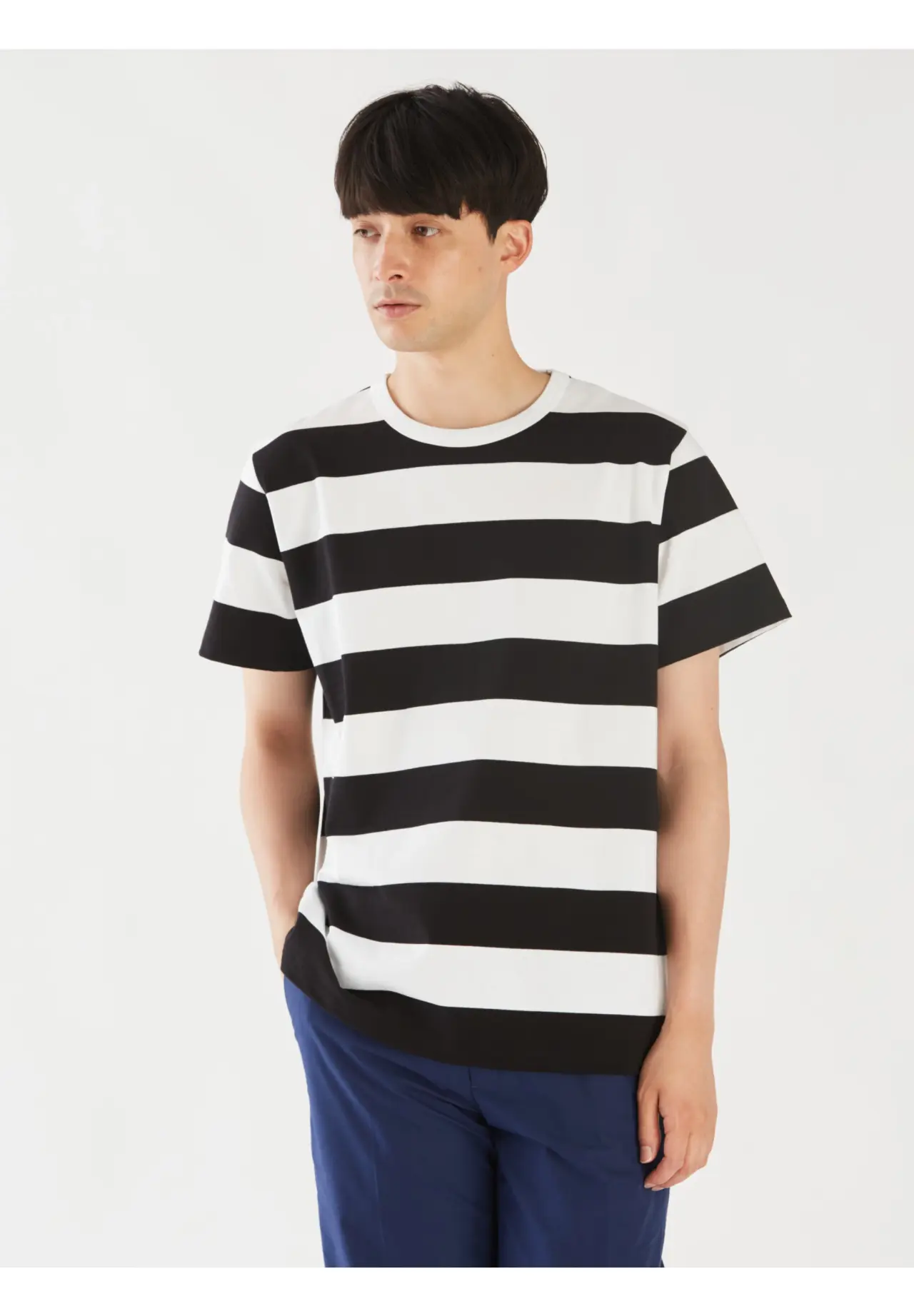 J019 TS ボーダーTシャツ