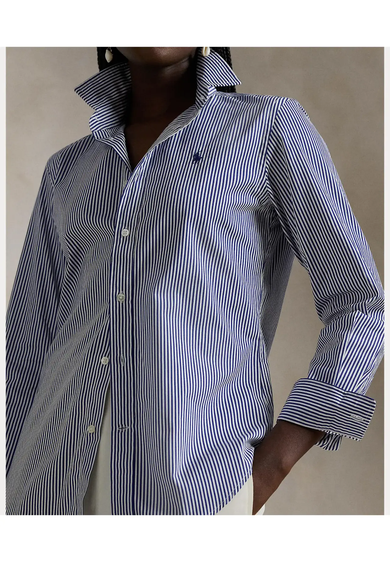 POLO RALPH LAUREN 条纹棉质衬衫