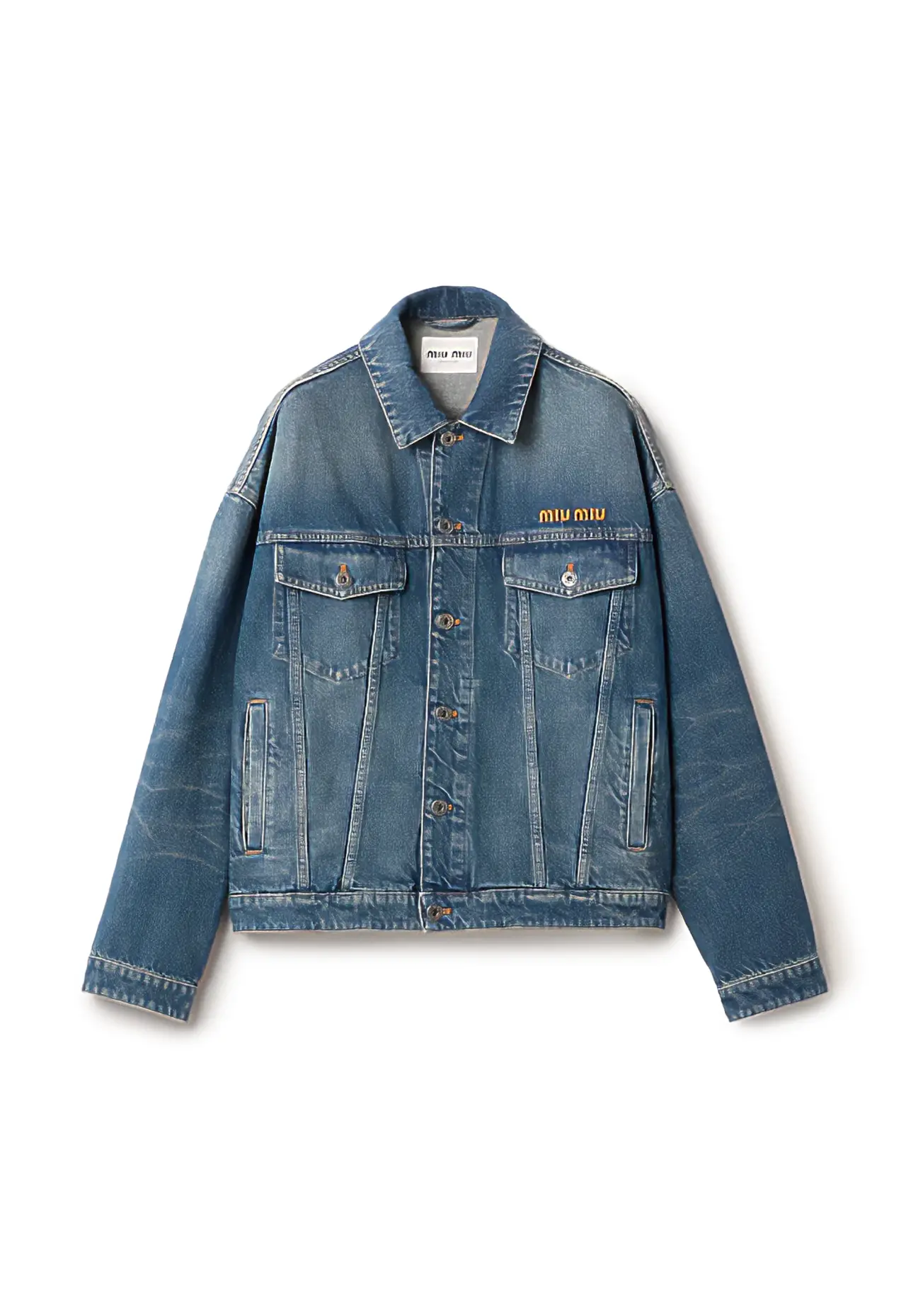 Denim Blouson Jacket