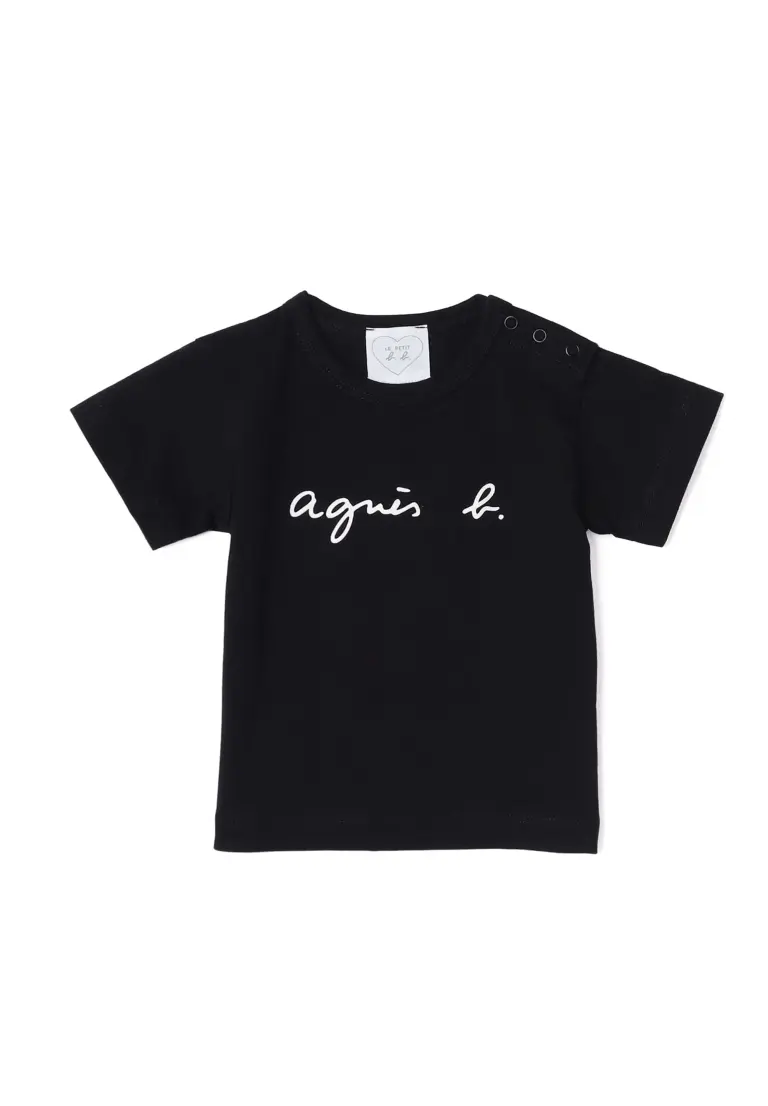 ベビー ロゴ コットン 半袖 Tシャツ