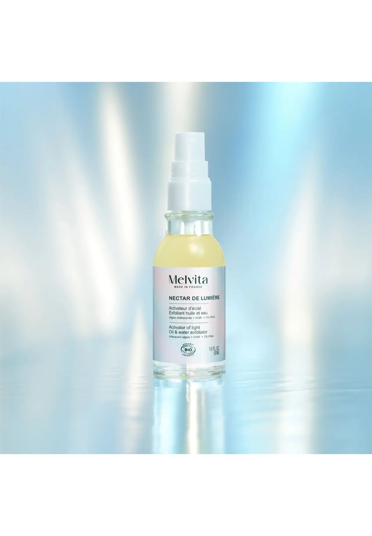 Melvita Nectar de Lumière 100ml Nectar de Lumière Activator Oil-in-Water 50mL | Matsuya Ginza