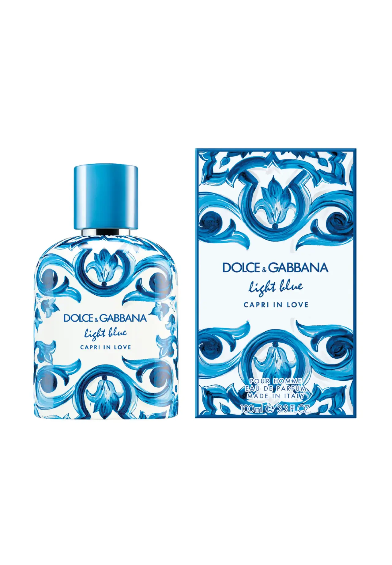 ドルチェ＆ガッバーナ ライトブルー プールオム カプリインラブ オードパルファム 100ml