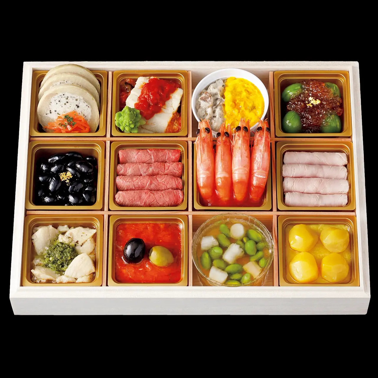 Western Style Osechi One-tier Box