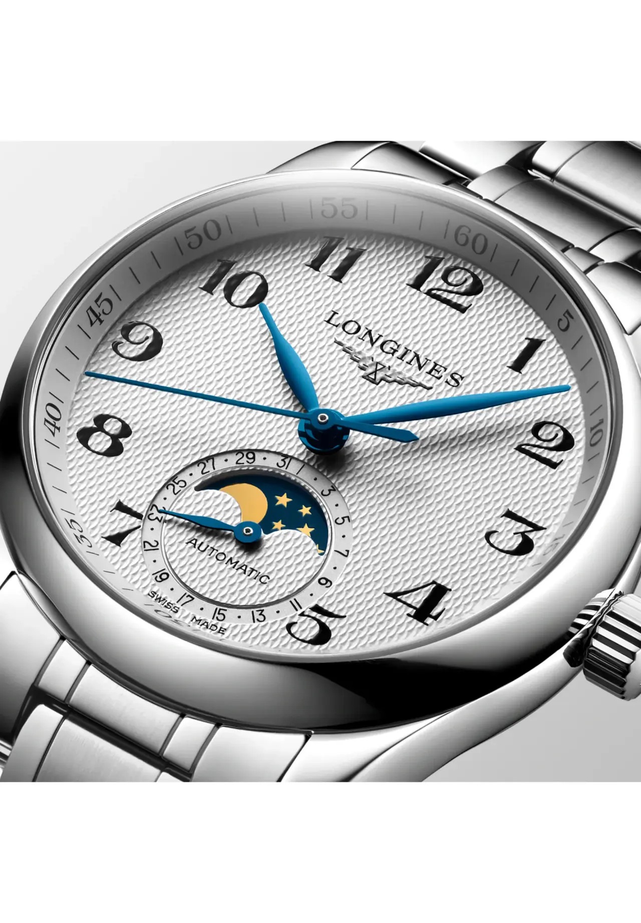 ロンジン マスター コレクション ムーンフェイズ 34mm | Matsuya Ginza