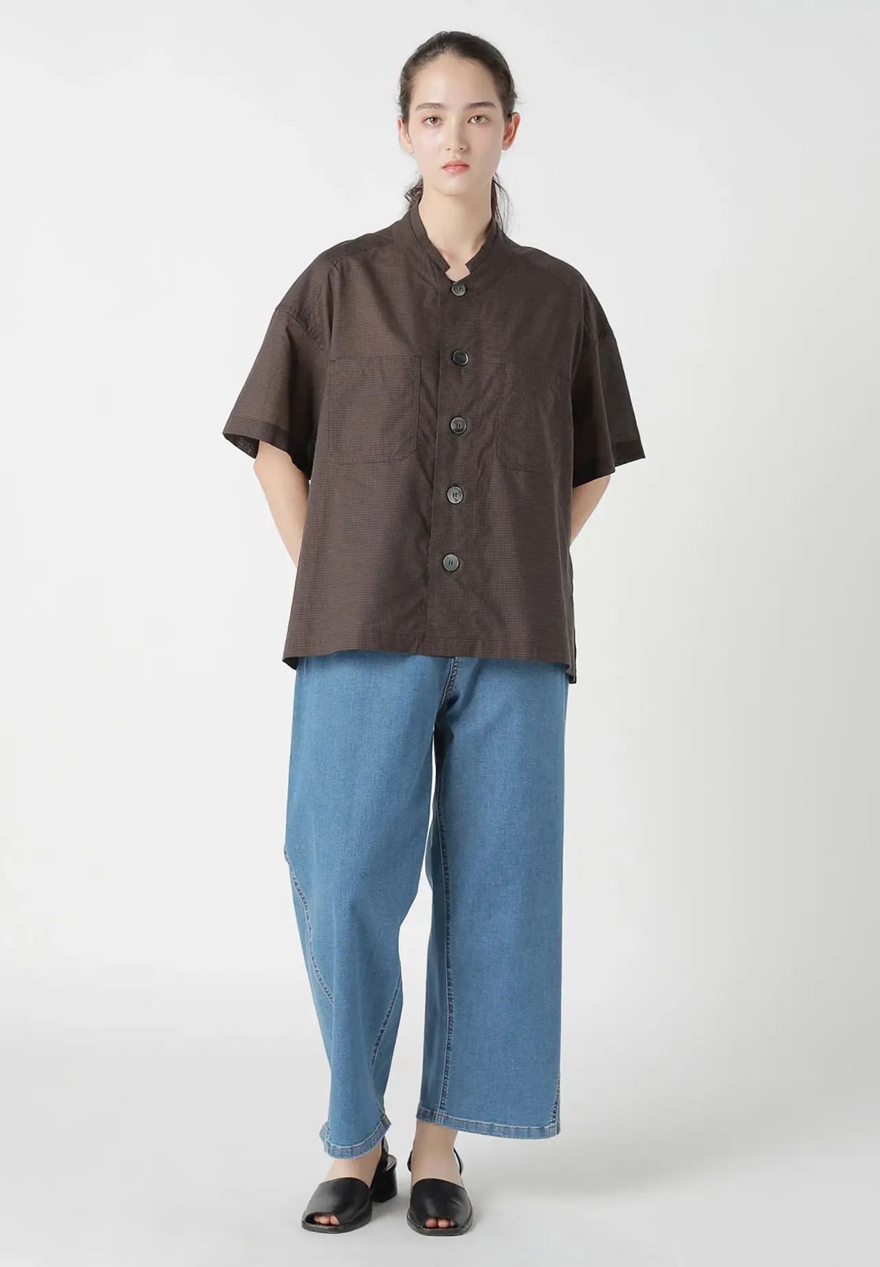 COTTON SILK GINGHAM CHECK
