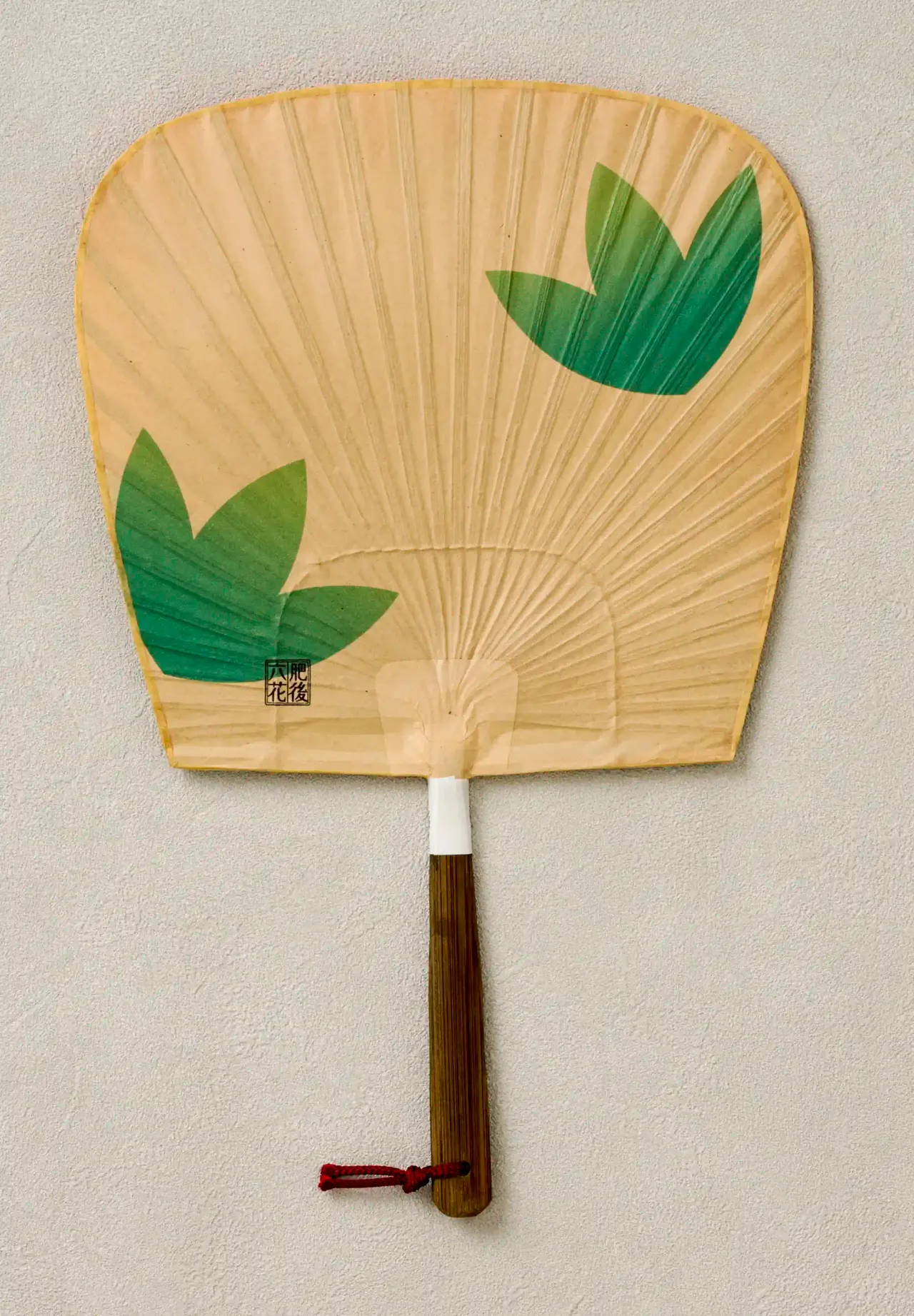 来民渋うちわ（肥後芍薬）