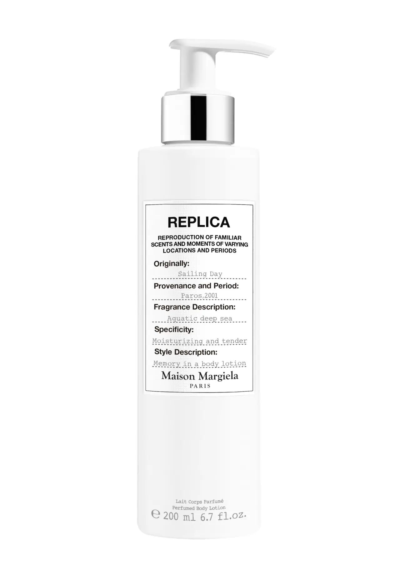 レプリカ ボディーローション セーリング デイ 200ml
