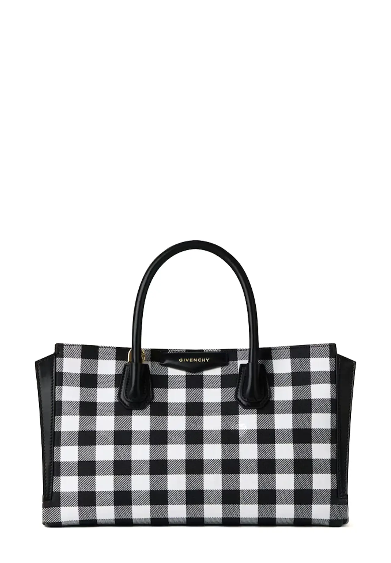 Antigona Catchall 小号格纹帆布手袋