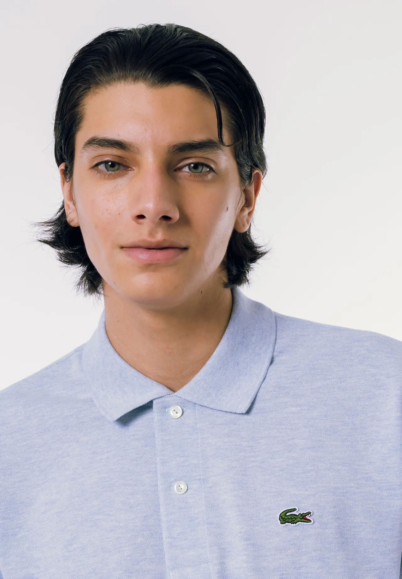 『L1264』Classic Short-Sleeved Polo Shirt (Heathered Yarn)