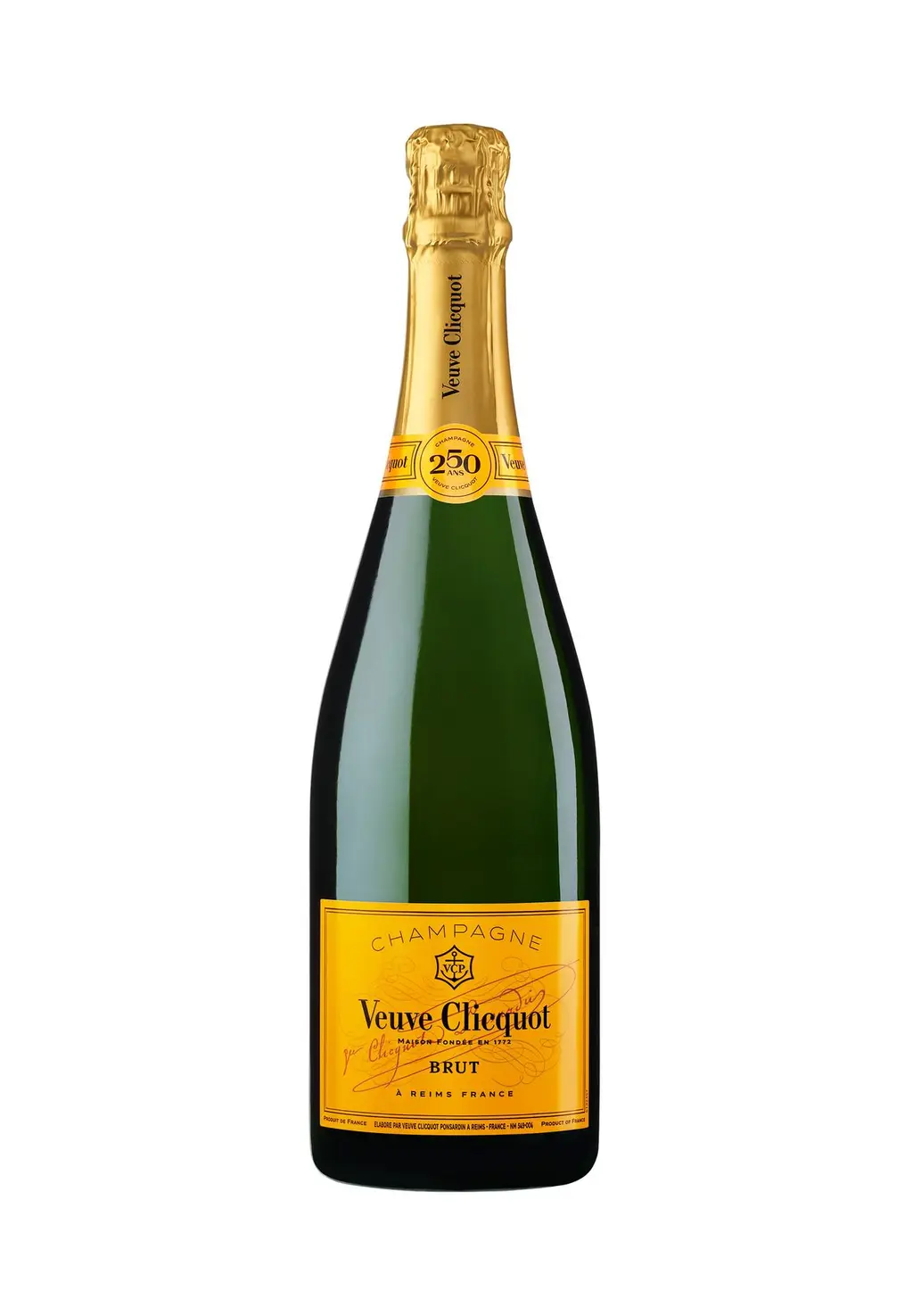 Veuve Clicquot シャンパン 750ml 250周年記念 ヴーヴ・クリコ イエローラベル ブリュット 250周年 750ml | Matsuya Ginza
