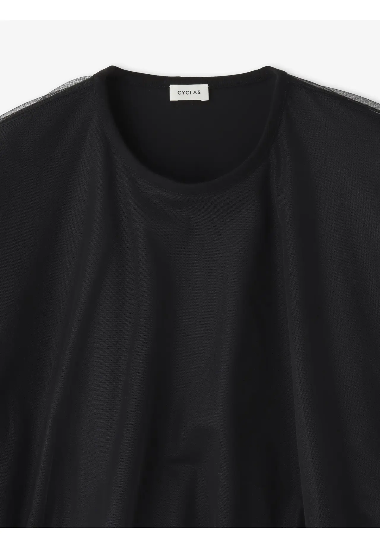 チュール フレンチスリーブ Tシャツ