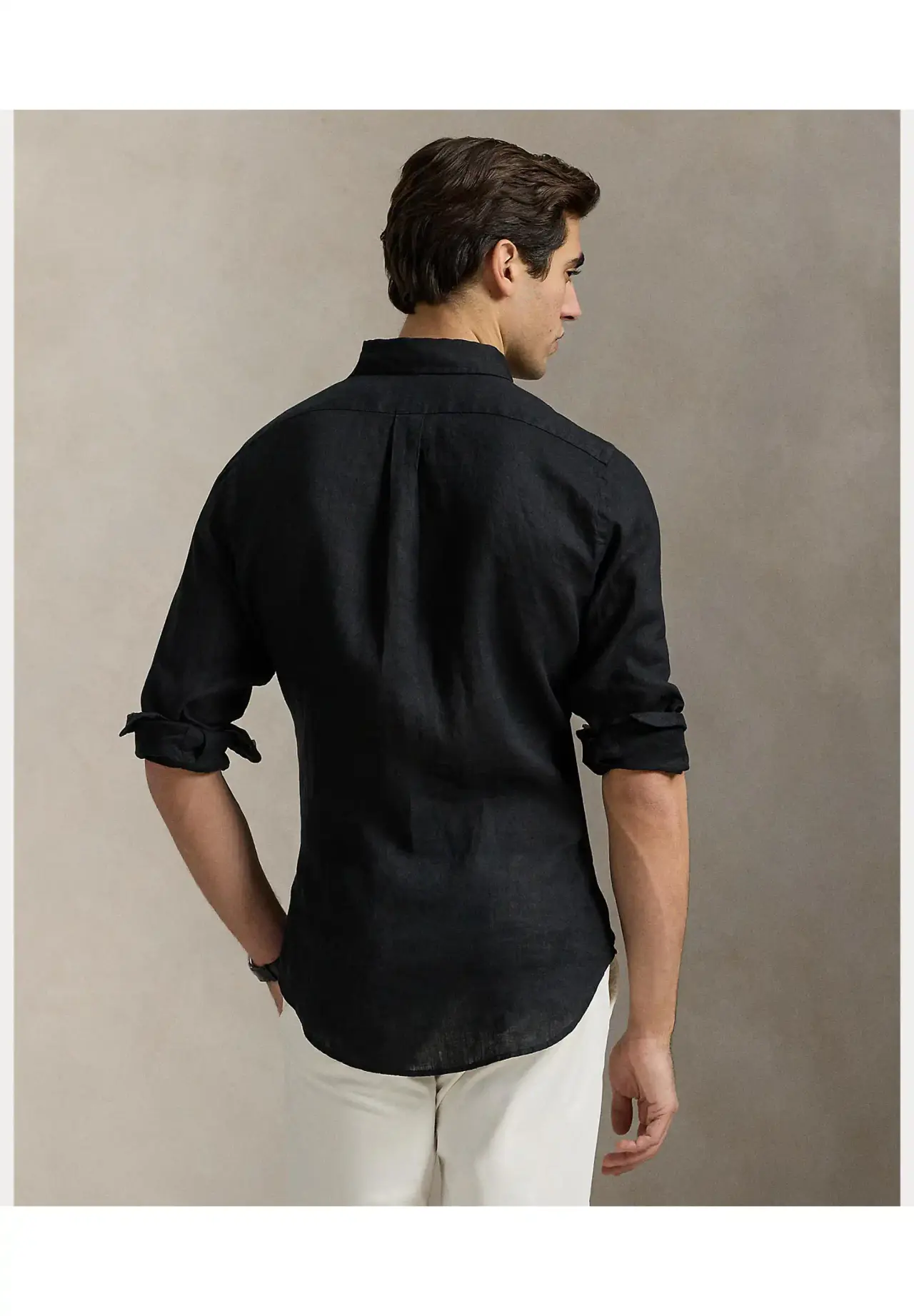 POLO RALPH LAUREN Classic Fit Linen Shirt