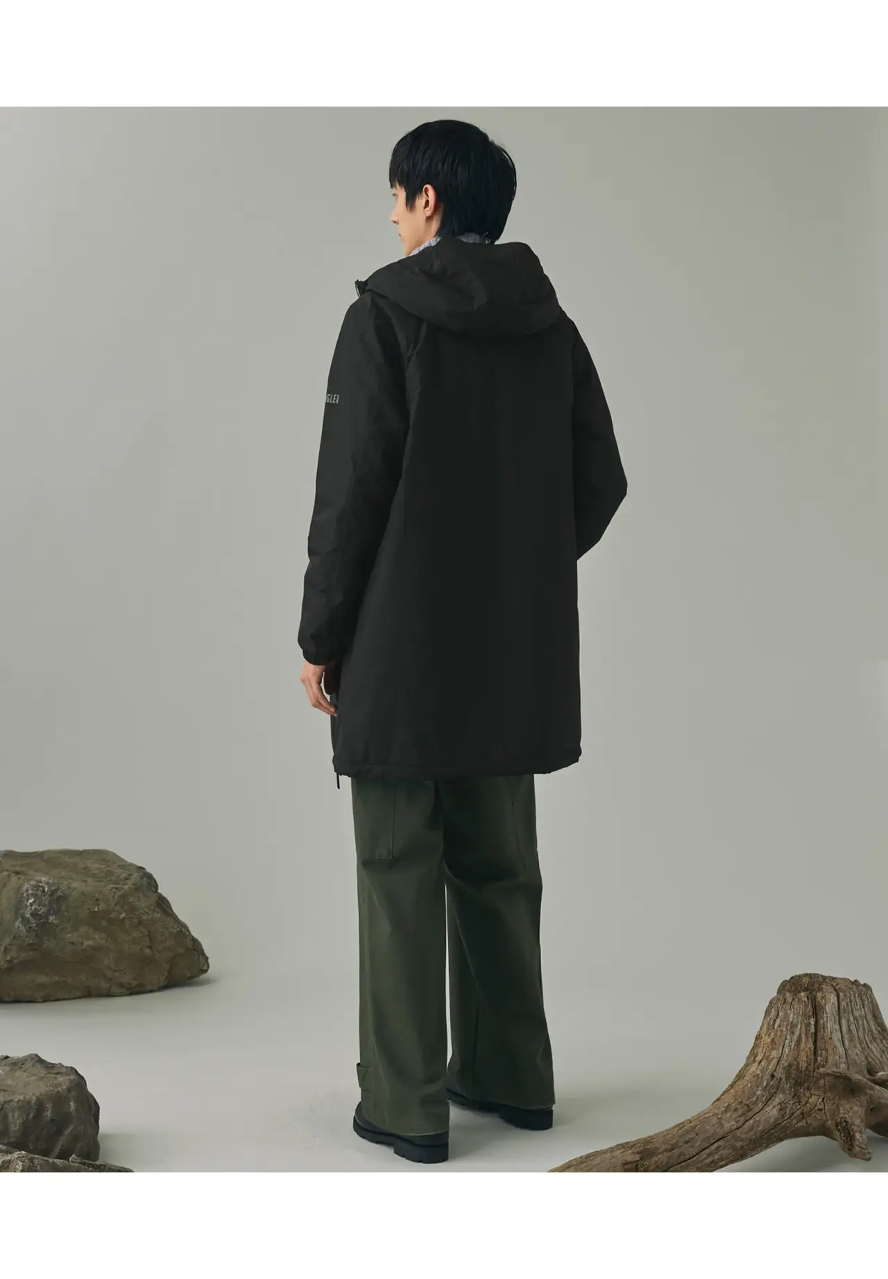 [RainPack Warm] Breathable Waterproof Rainpack Warm Long Jacket