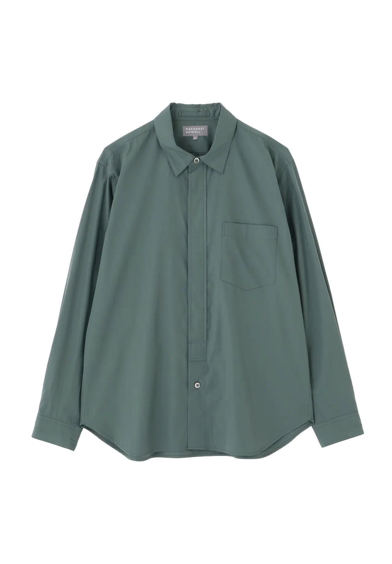 FINE COMPACT COTTON POPLIN SHIRT