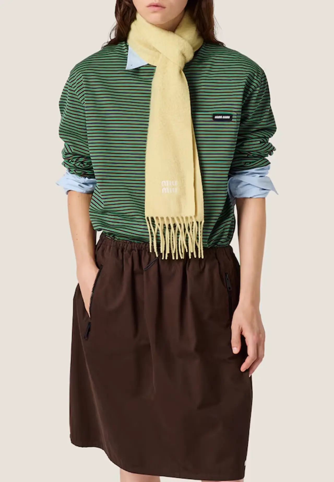 Striped Jersey T-Shirt