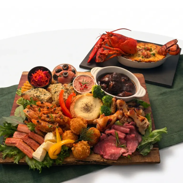 Rich Christmas Hors d'Oeuvre
