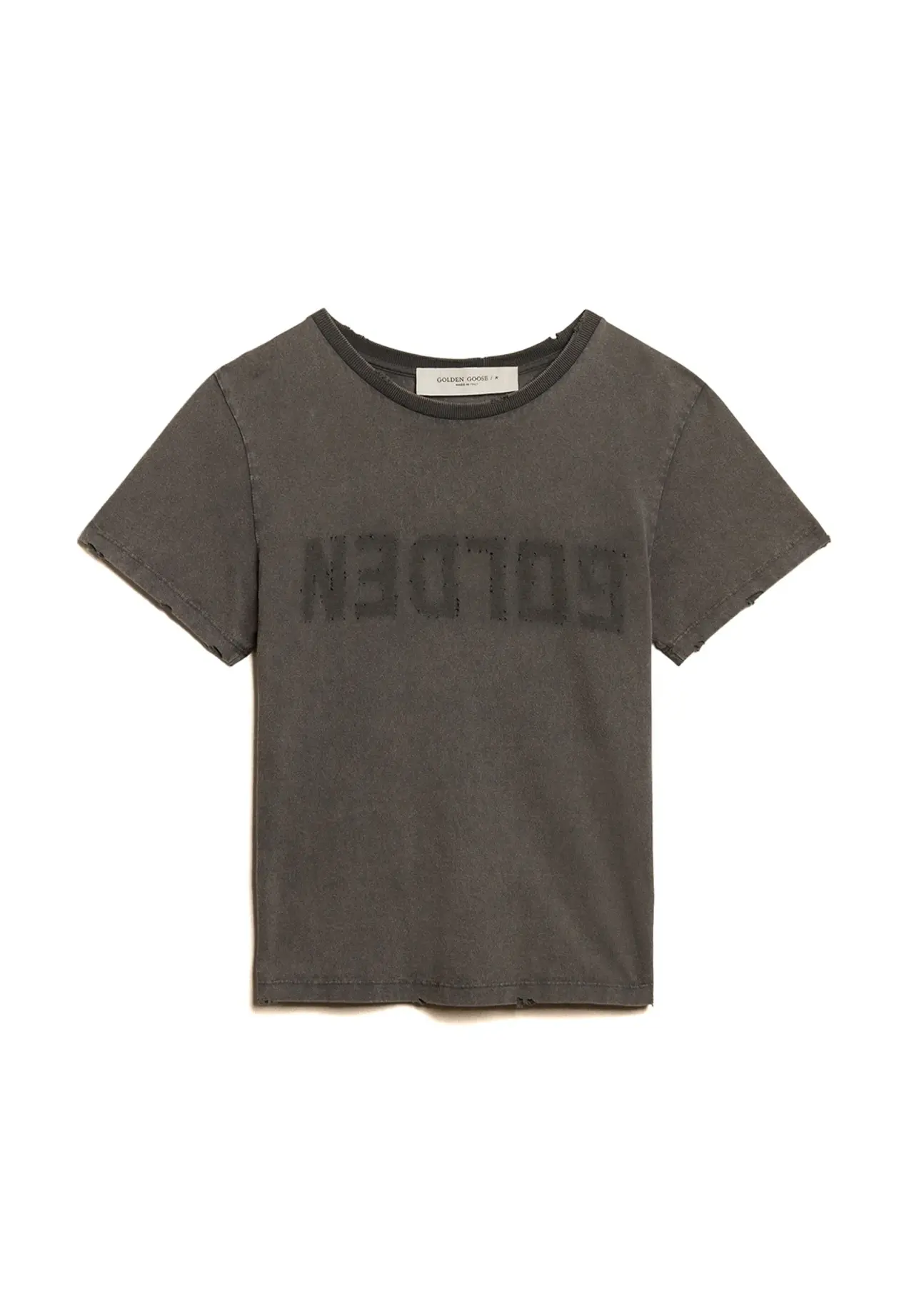 T-Shirt Slim Fit (Charcoal Grey) Used Finish