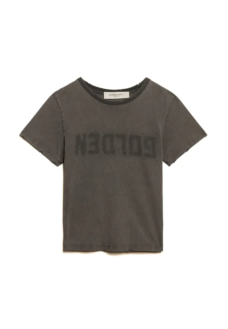 T-Shirt Slim Fit (Charcoal Grey) Used Finish