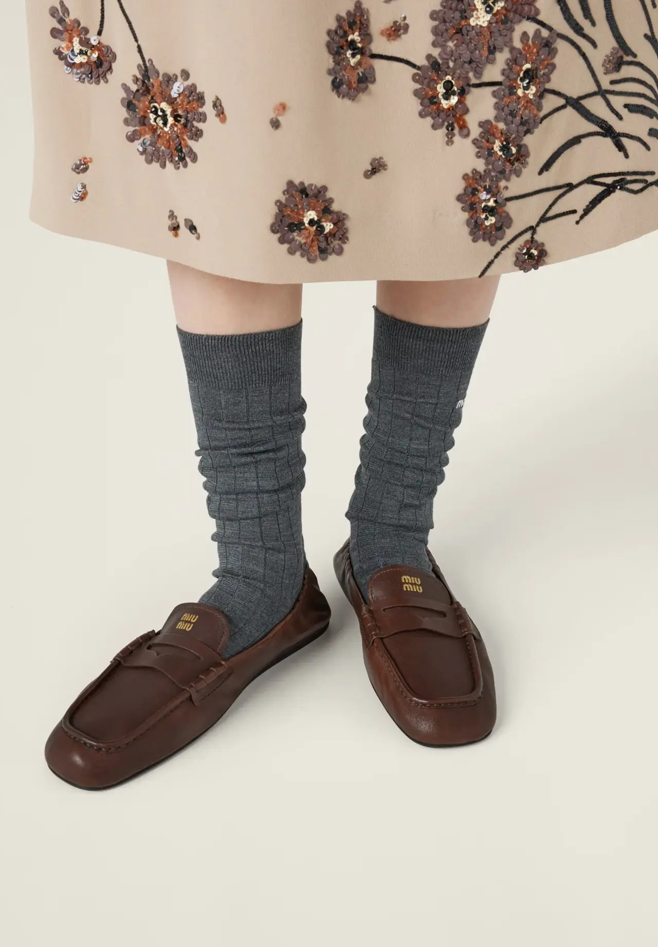 ルーシュ ナッパレザー ローファー