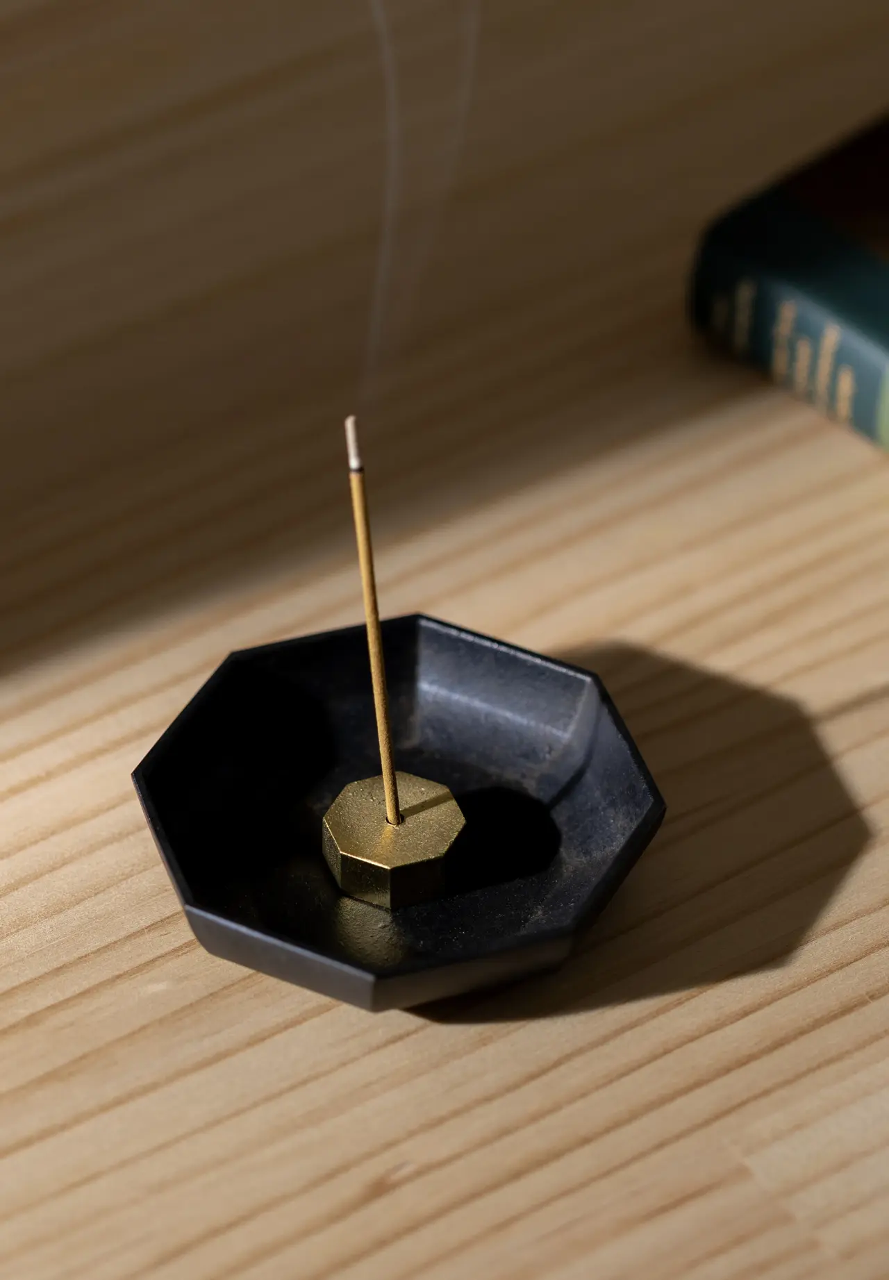 香鉢 - 八卦 - 黒茶 | Matsuya Ginza