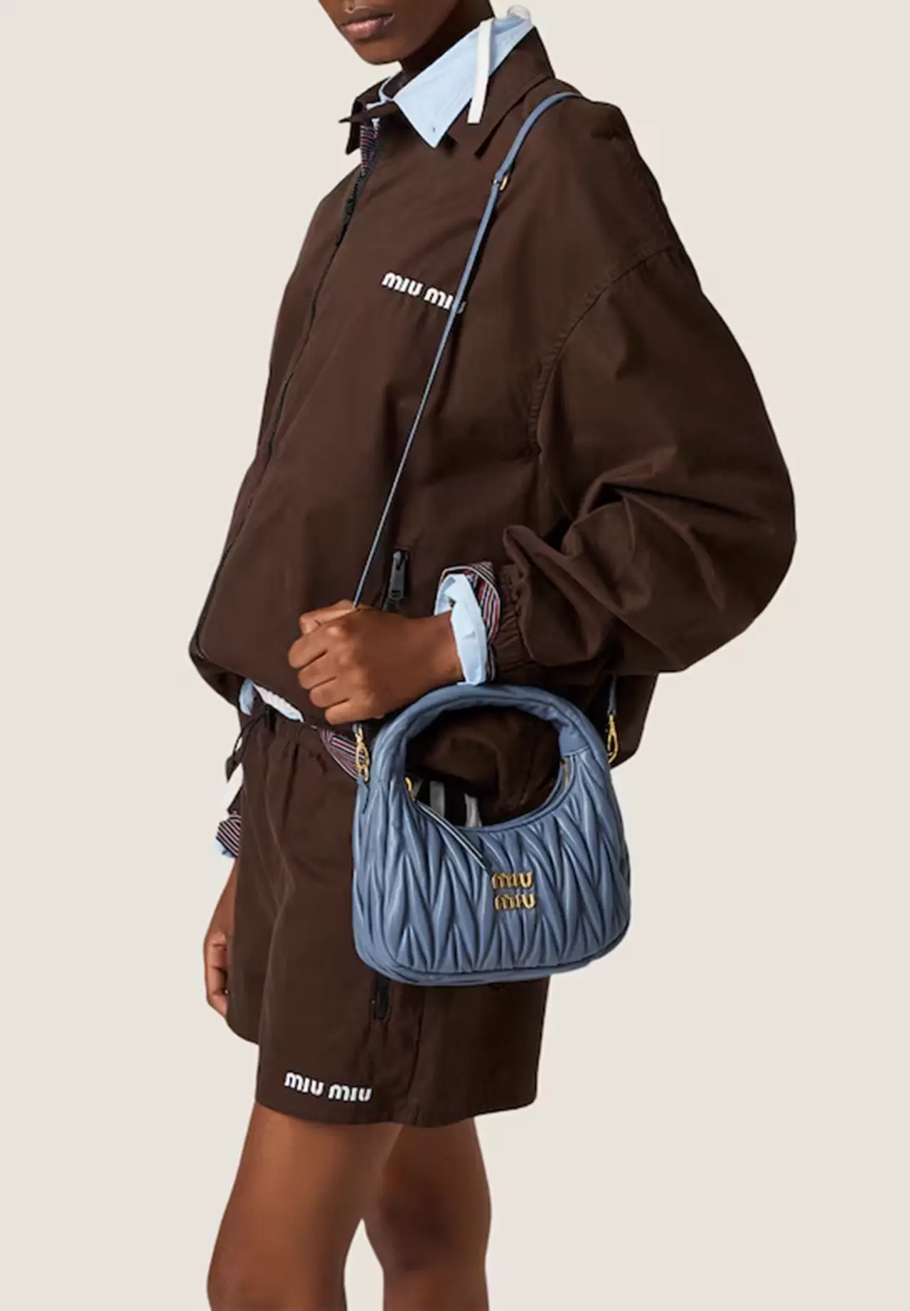 ワンダー マテラッセレザー ホーボーバッグ | Matsuya Ginza
