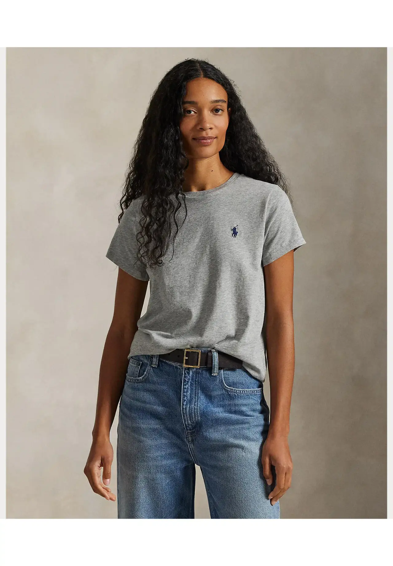 POLO RALPH LAUREN コットン ジャージー クルーネック Tシャツ