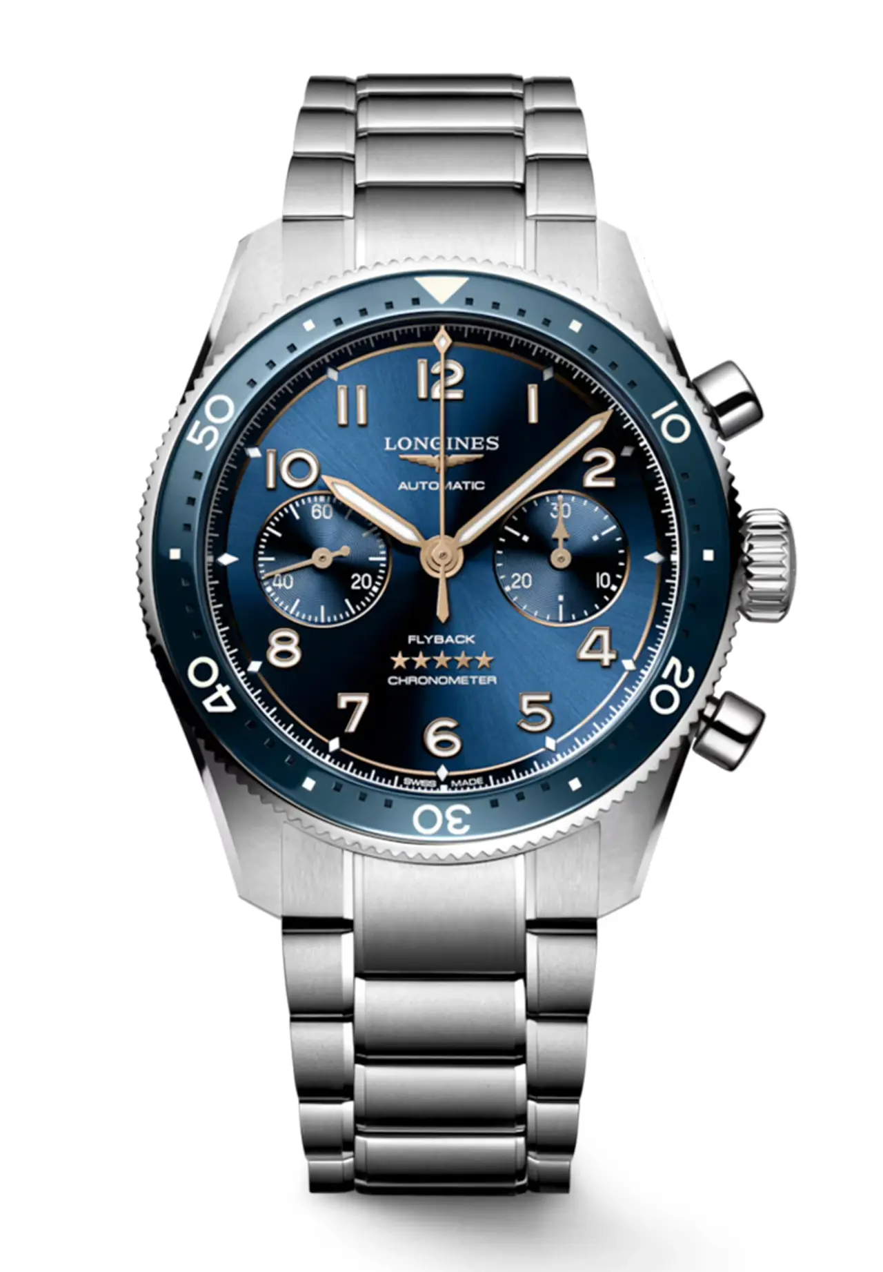 浪琴 先行者系列 飞返计时腕表（Flyback）42mm