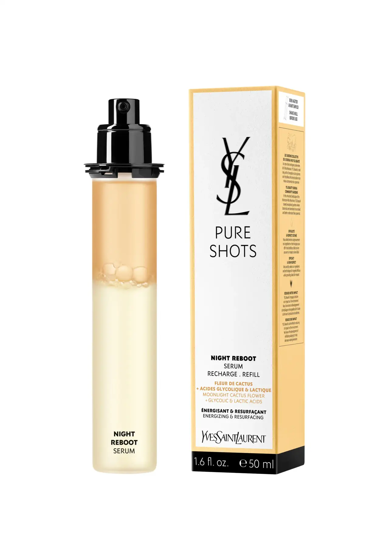 Pure Shots Night Reboot Serum Refill 50ml | Matsuya Ginza