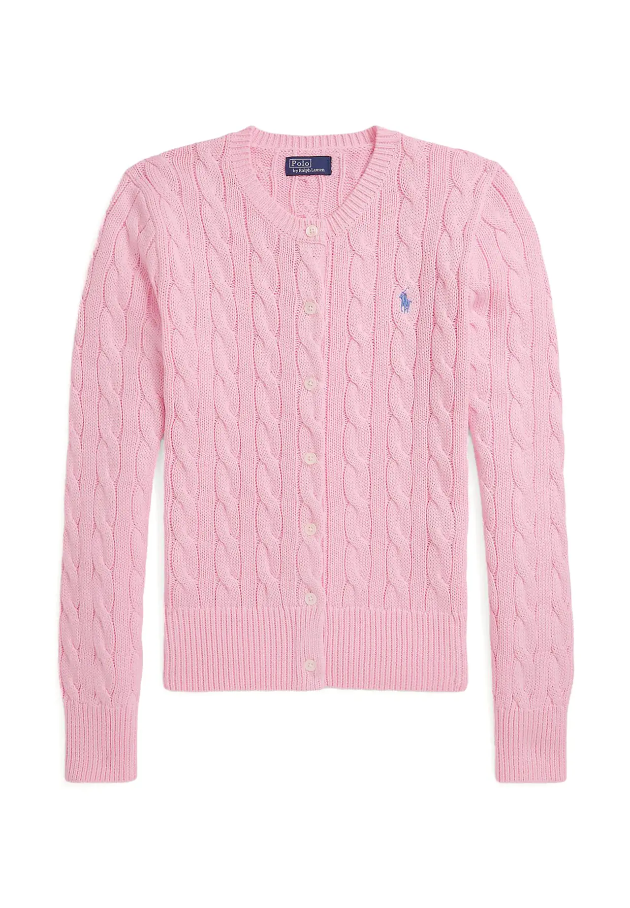 POLO RALPH LAUREN ケーブルニット コットン クルーネック