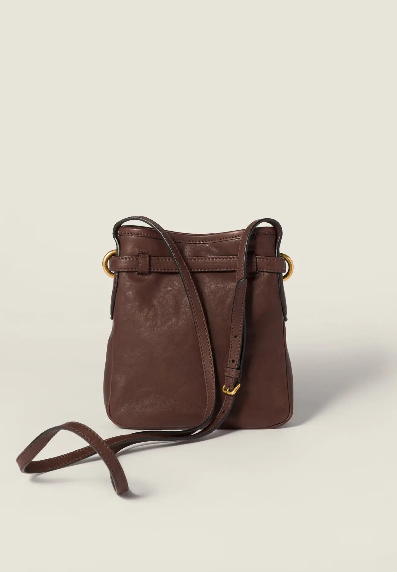 ナッパレザーポーチ Miumiu ポーチ ハンドバッグ 新品 ミュウミュウ