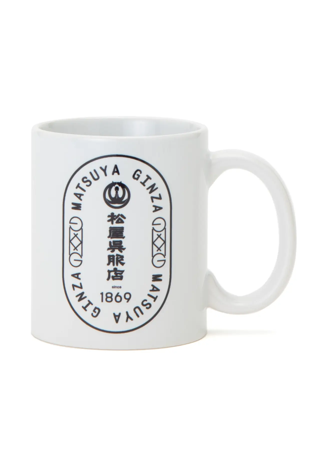 マグカップ（松屋呉服店） 白
