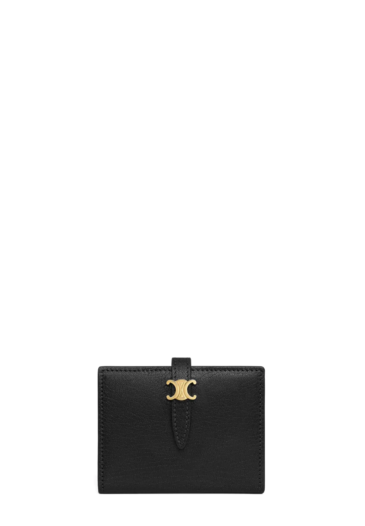 Triomphe Ponté Bifold Card Holder / Goatskin