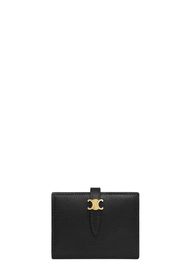 Triomphe Ponté Bifold Card Holder / Goatskin