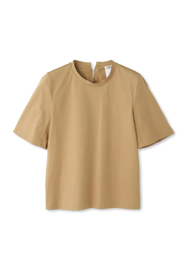 パールボタン Tシャツ