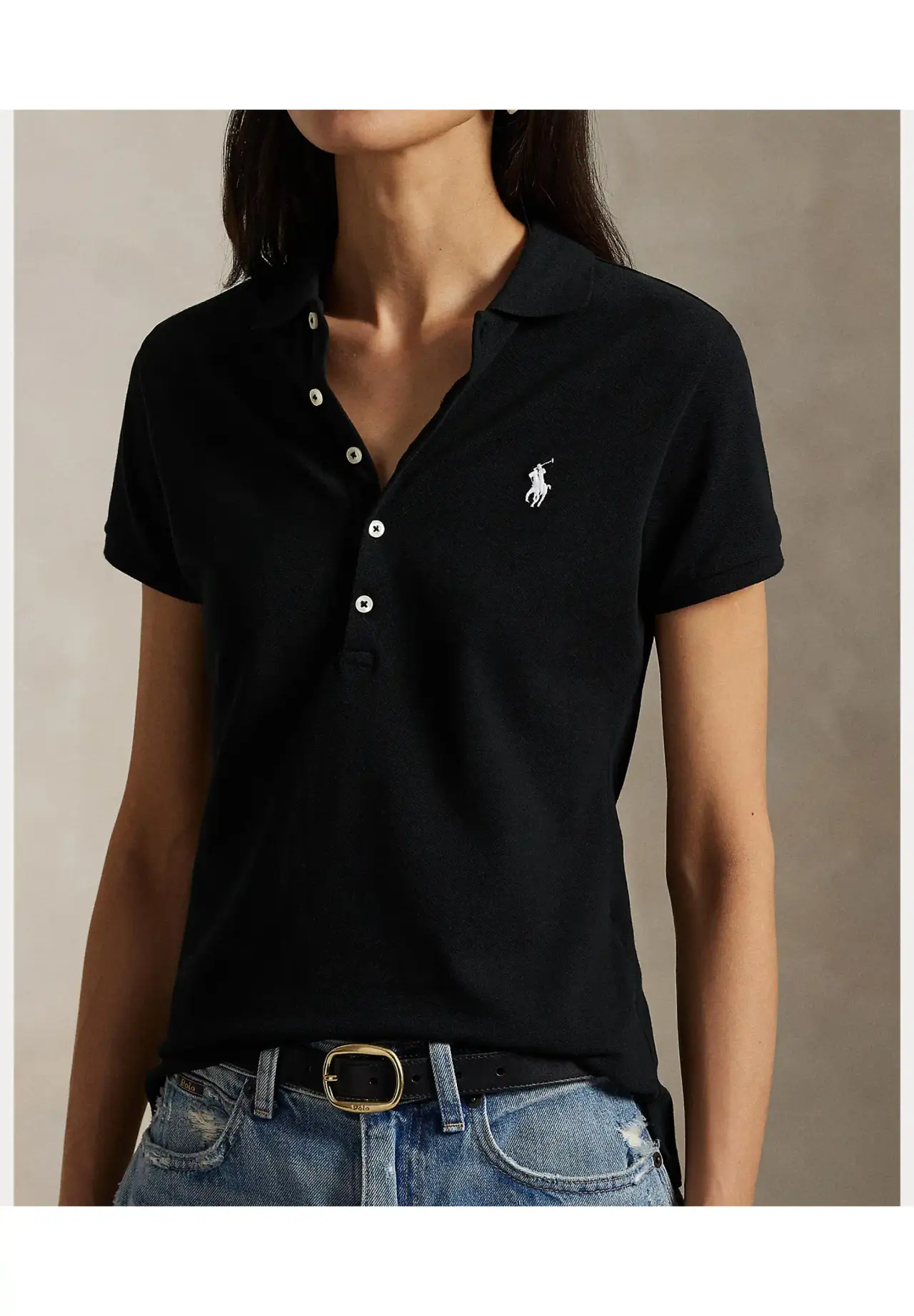 POLO RALPH LAUREN スリム フィット ストレッチ ポロシャツ | Matsuya