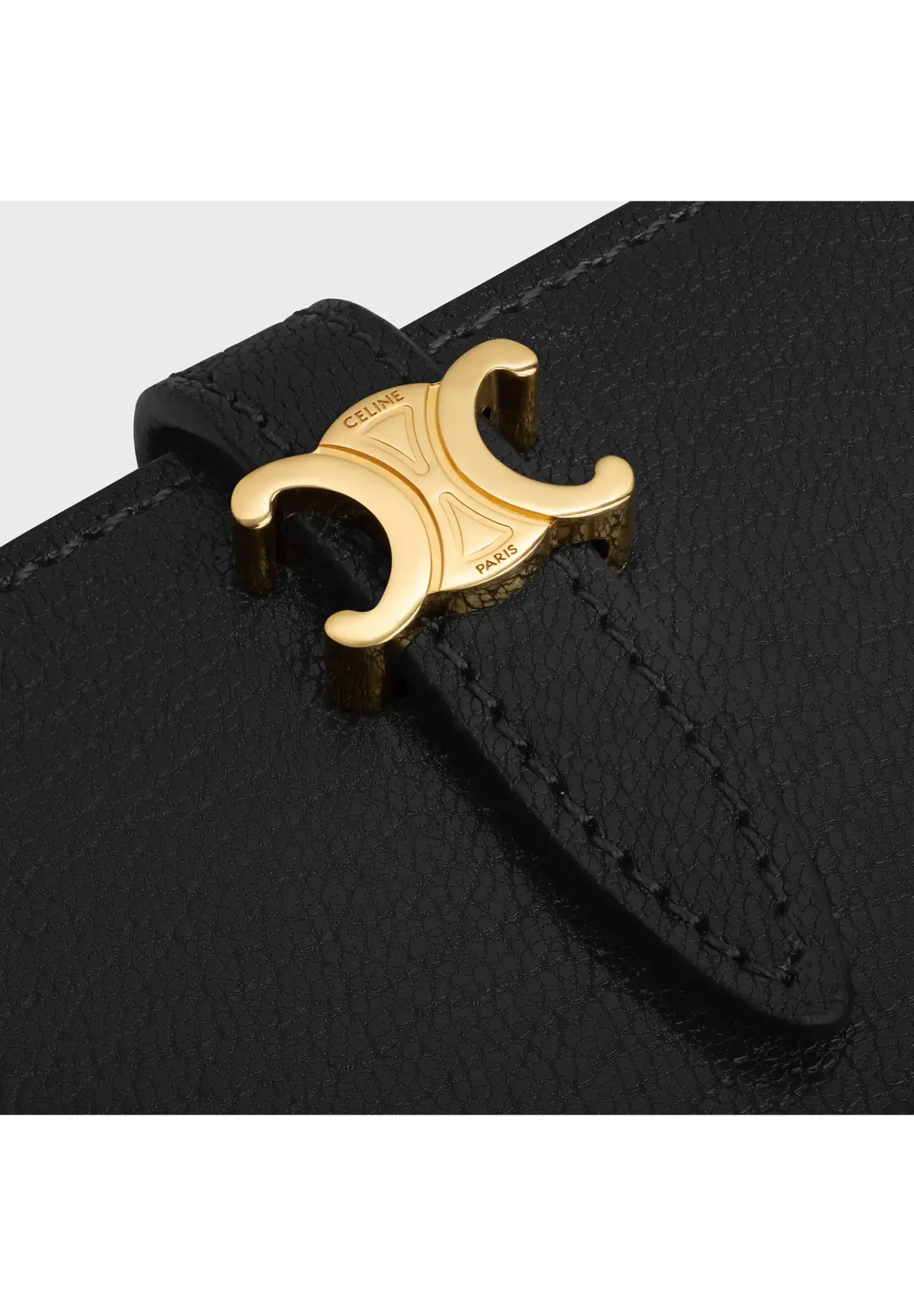 Triomphe Ponté Bifold Card Holder / Goatskin
