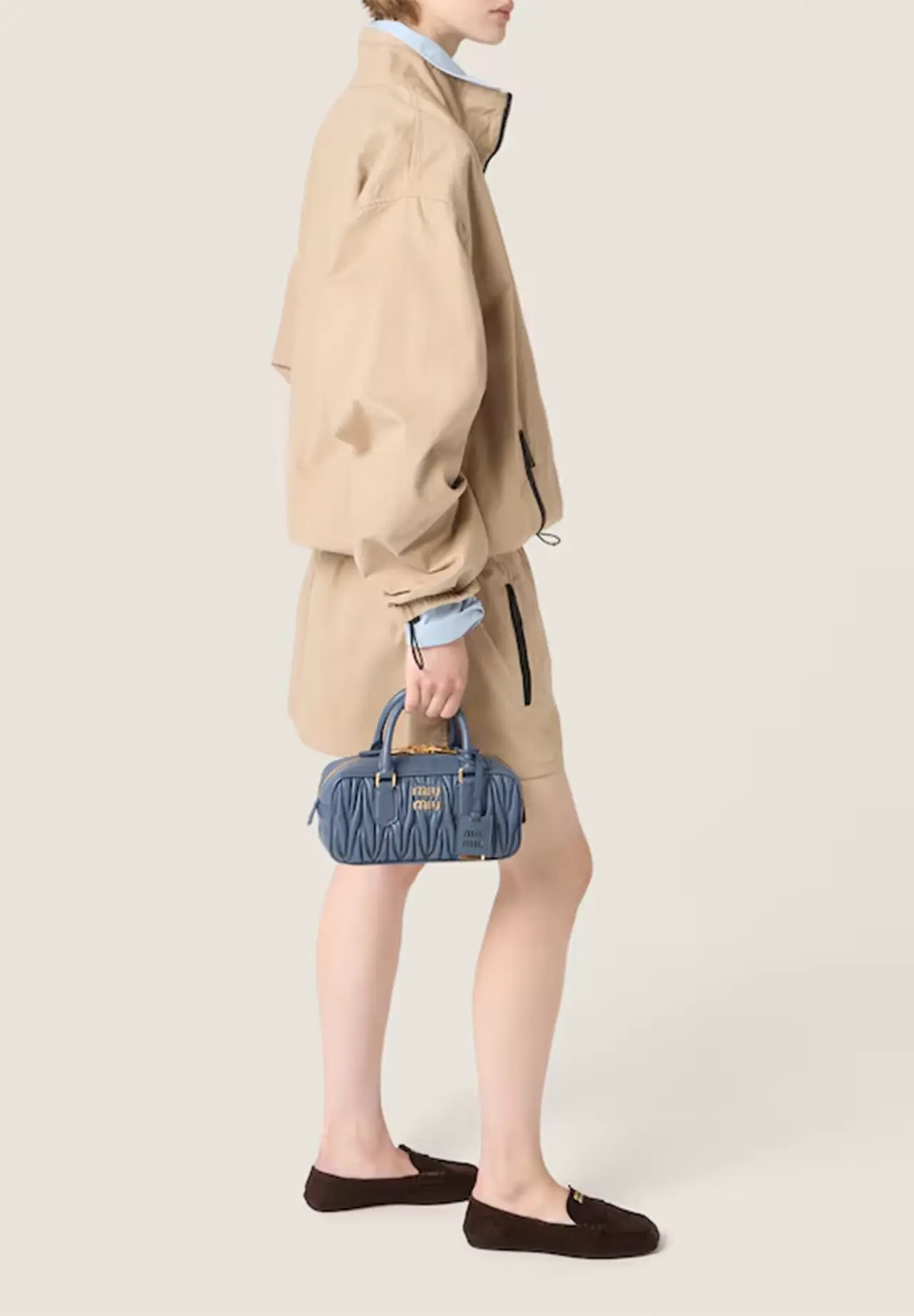 Arcadie Matelassé Leather Bag
