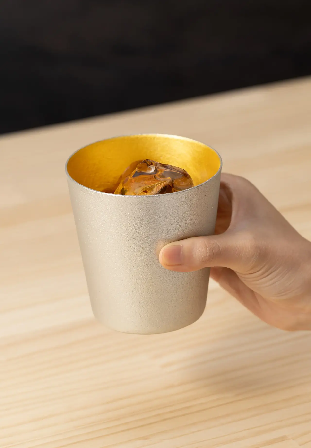 NAJIMI - TUMBLER - GOLD LEAF