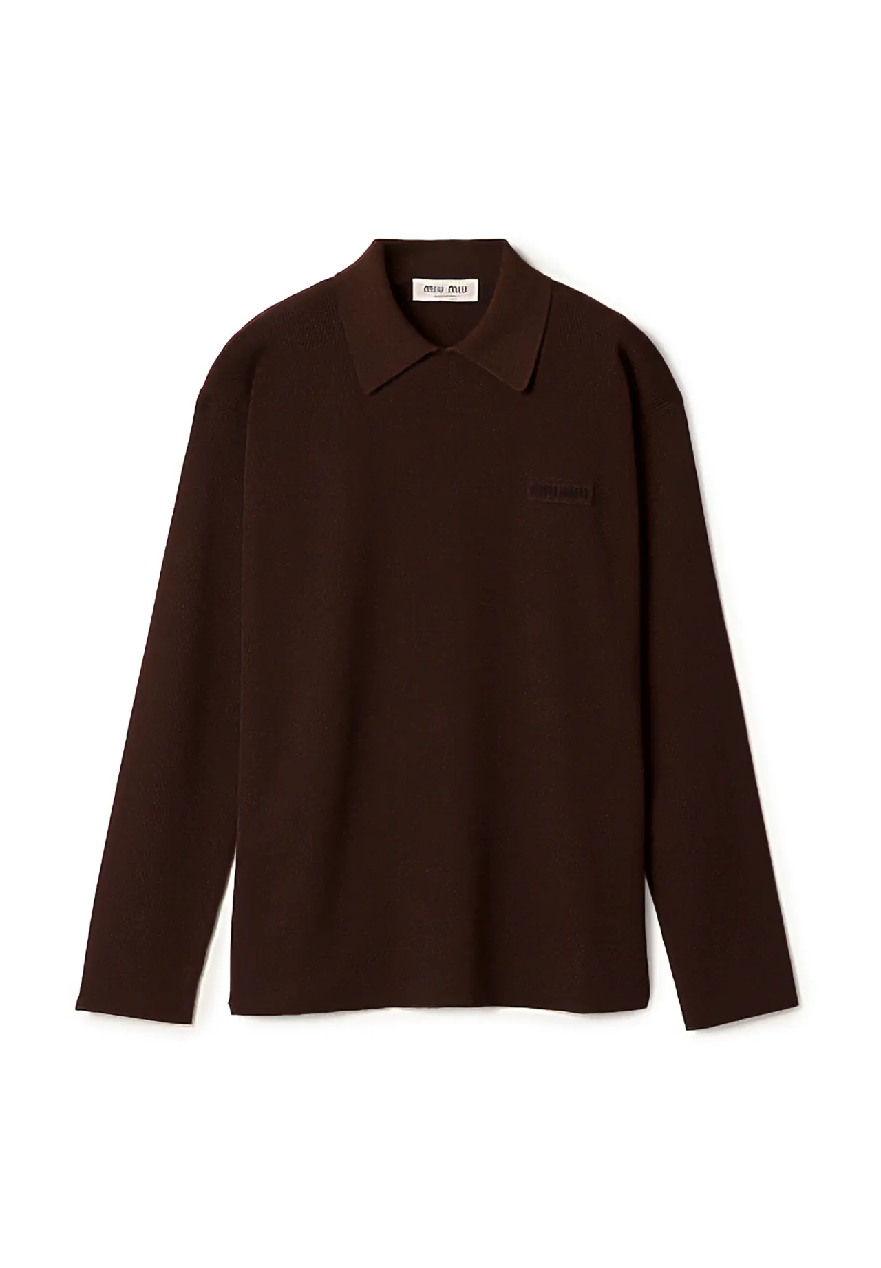 Wool Polo Sweater