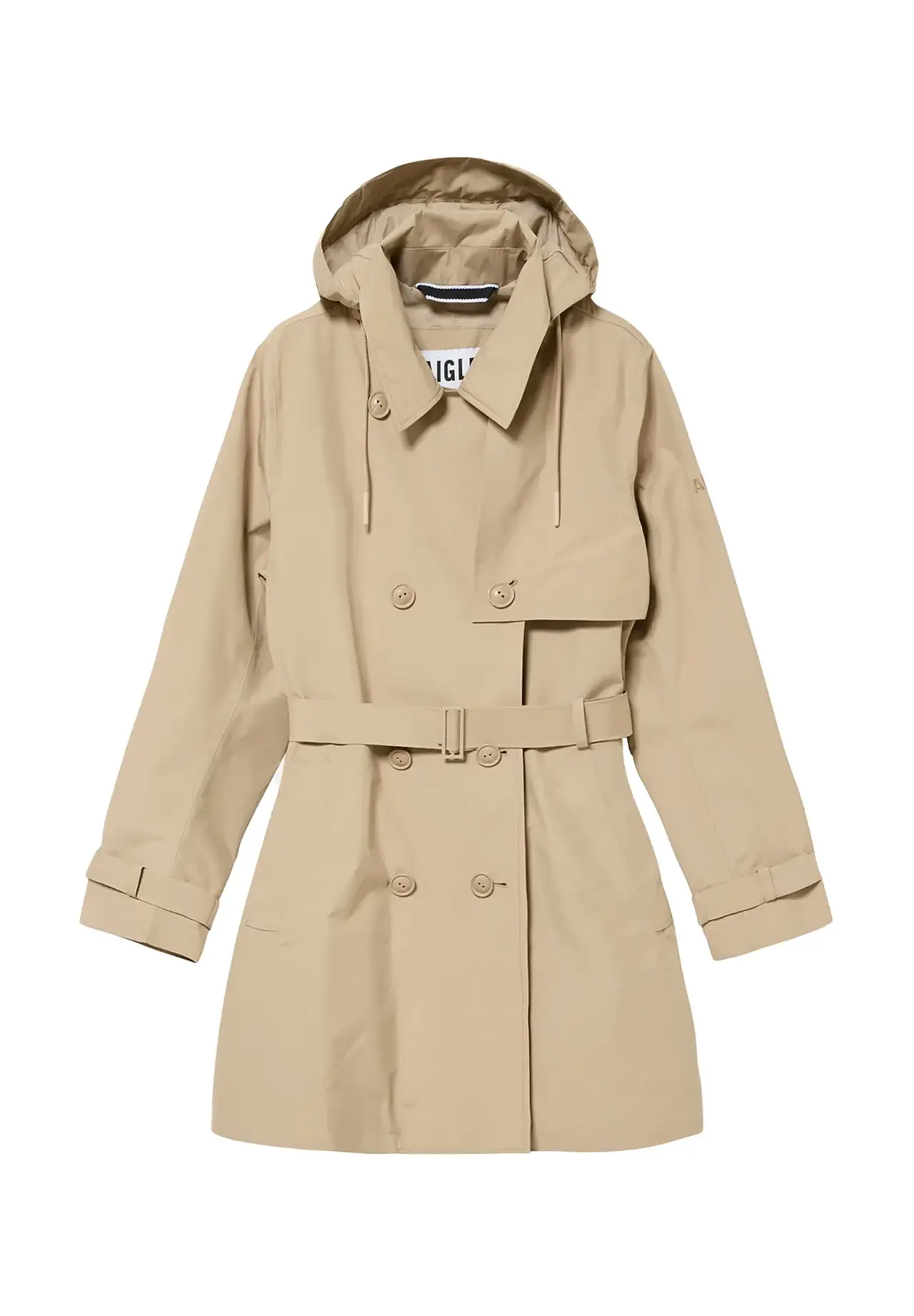 GORE-TEX ゴアテックス ミドルトレンチコート / フード取り外し可
