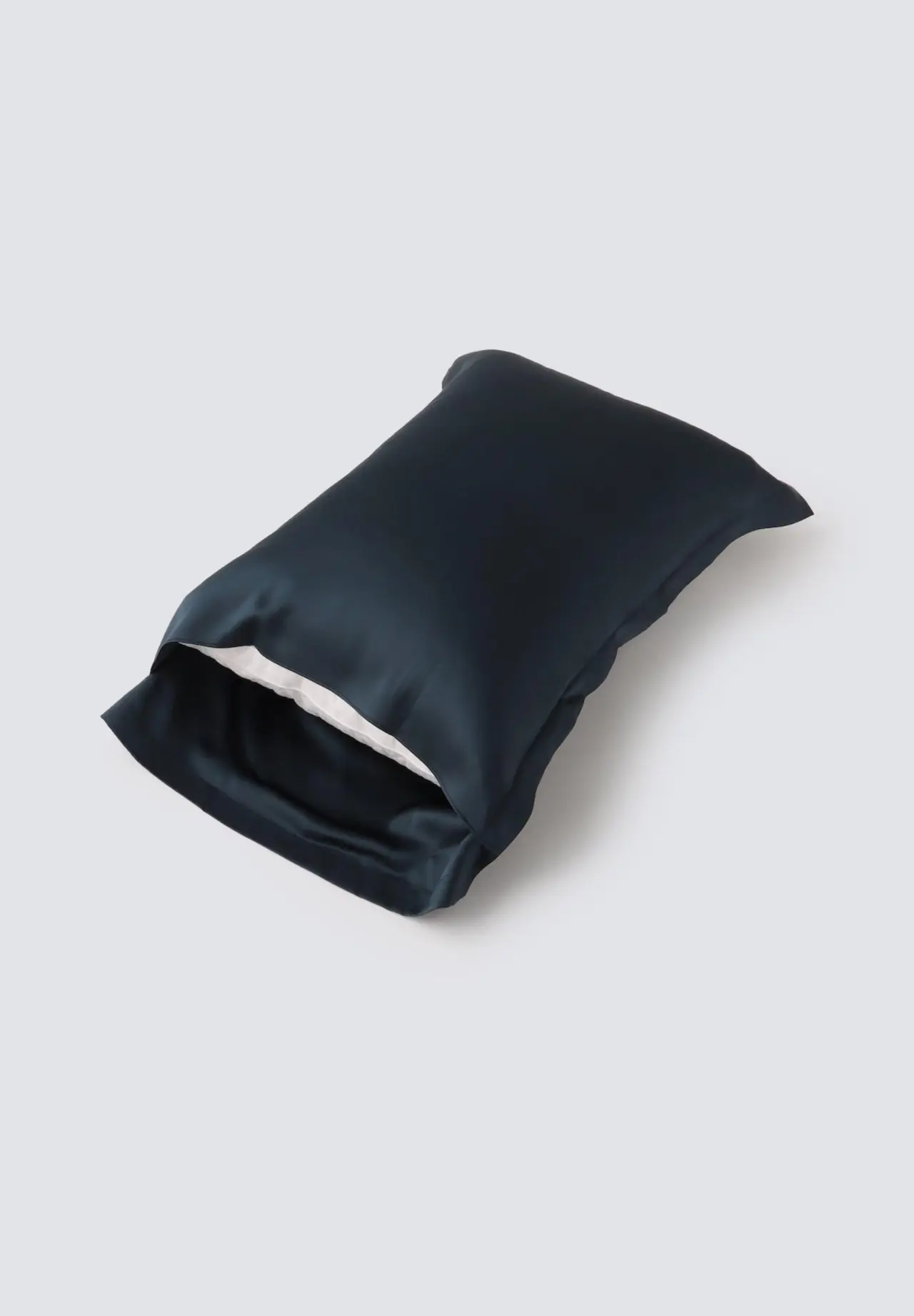 Silk Pillowcases Elegant Navy