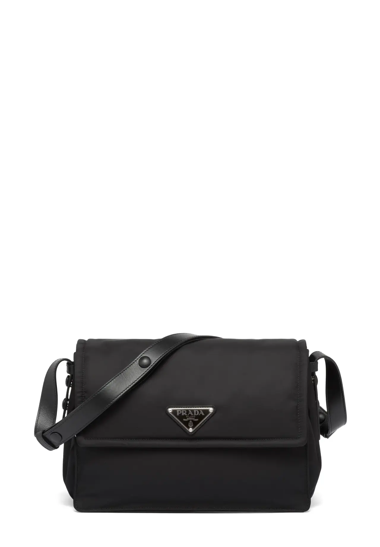 Medium Padded Re-Nylon Shoulder Bag