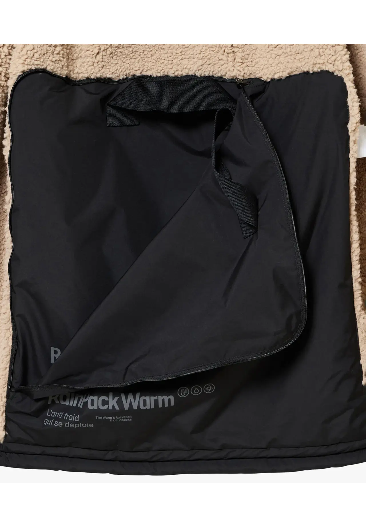 【RainPack Warm】透湿防水 レインパックウォーム ボアロングジャケット
