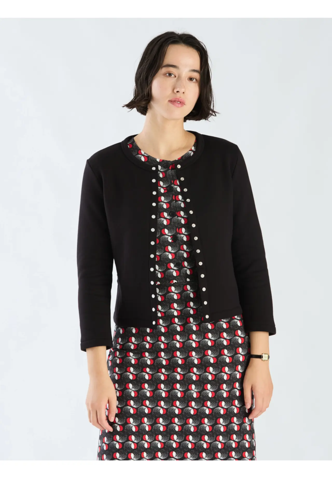 M001 CARDIGAN LE PETIT カーディガンプレッション | Matsuya Ginza