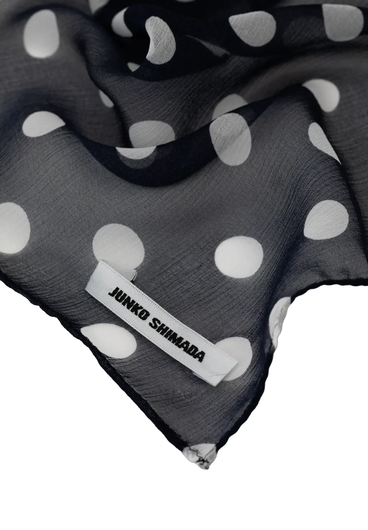 DOTS CHIFFON SILK Scarf