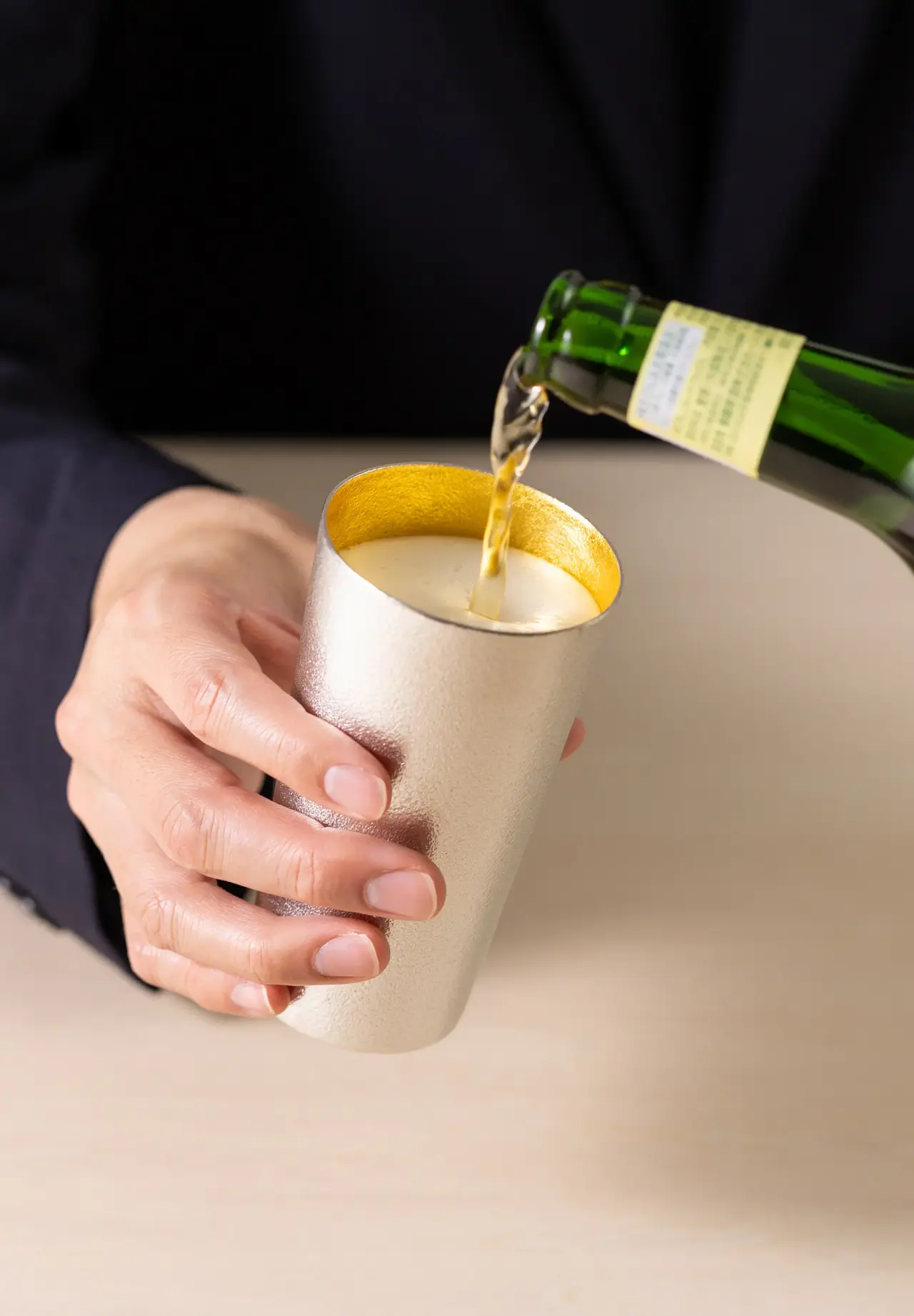 啤酒杯- 金箔| Matsuya Ginza