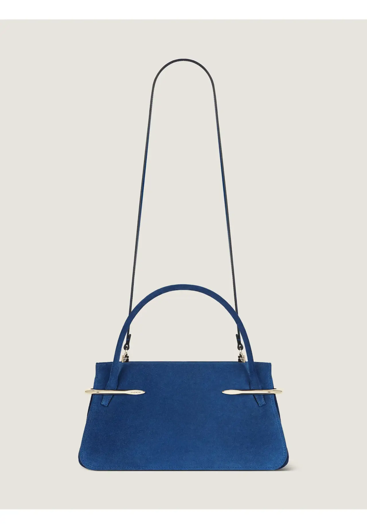 Pinch Medium Suede Leather Bag