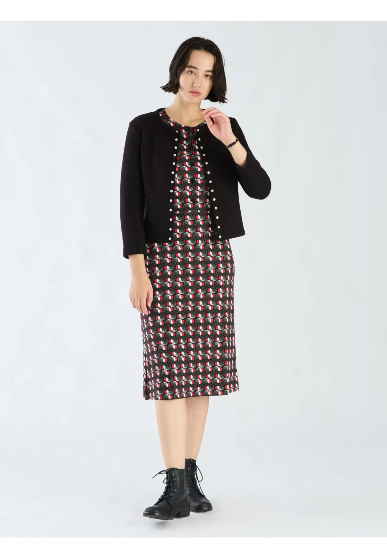 M001 CARDIGAN LE PETIT カーディガンプレッション | Matsuya Ginza