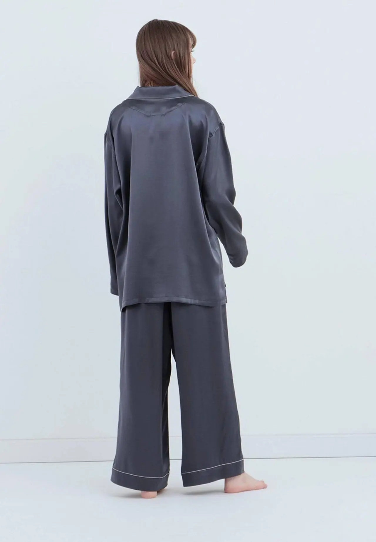 Silk pajamas